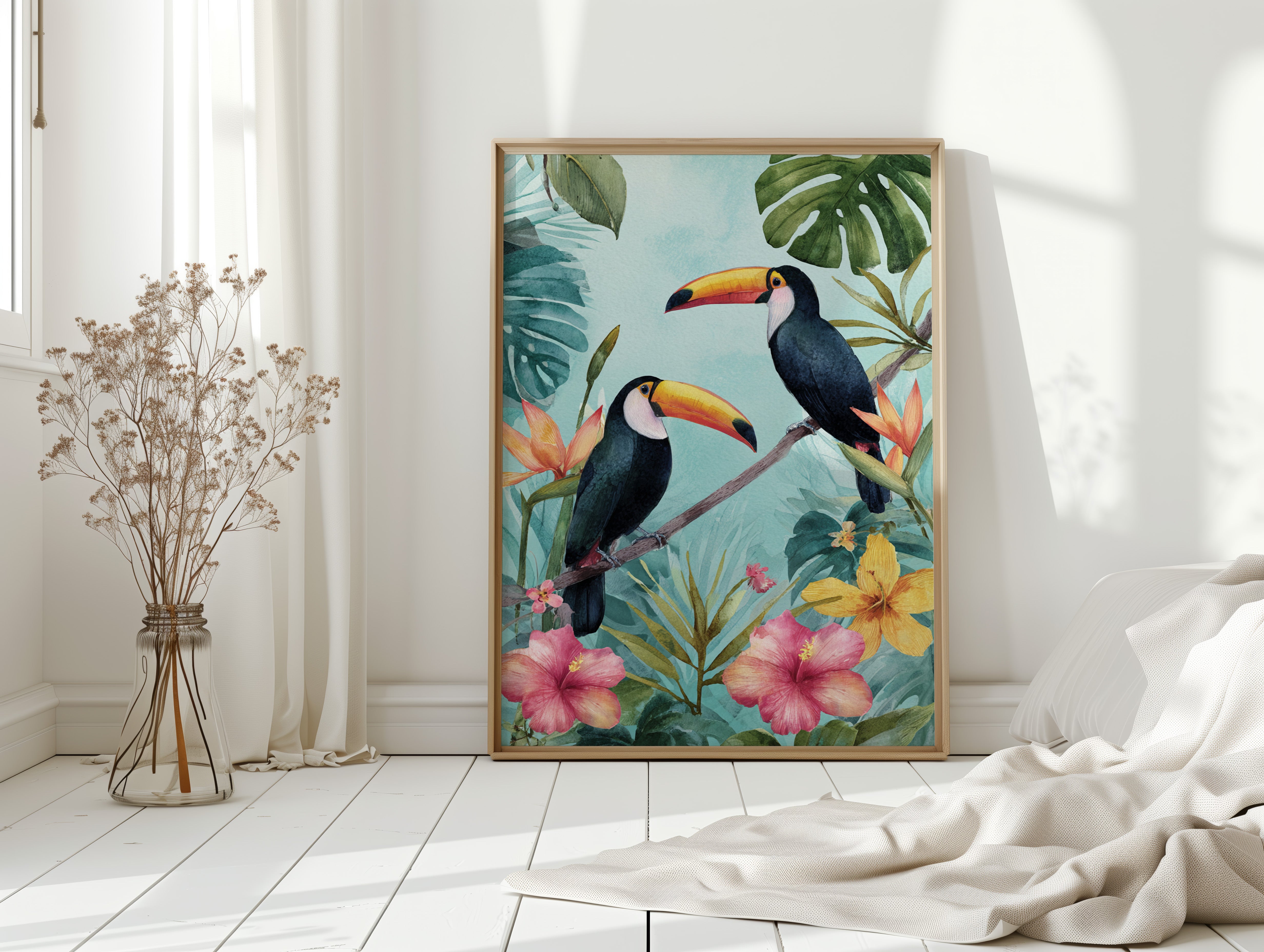 Conversations Among Tropical Blooms