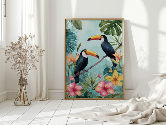 Conversations Among Tropical Blooms