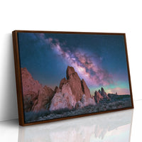 Milky Way Over Red Spires