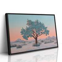Turquoise Sentinel Guards Desert Dawn