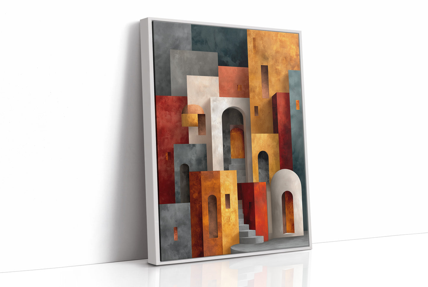 Geometric Cities Dance In Rust