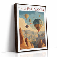Dawn Drifts Over Cappadocia
