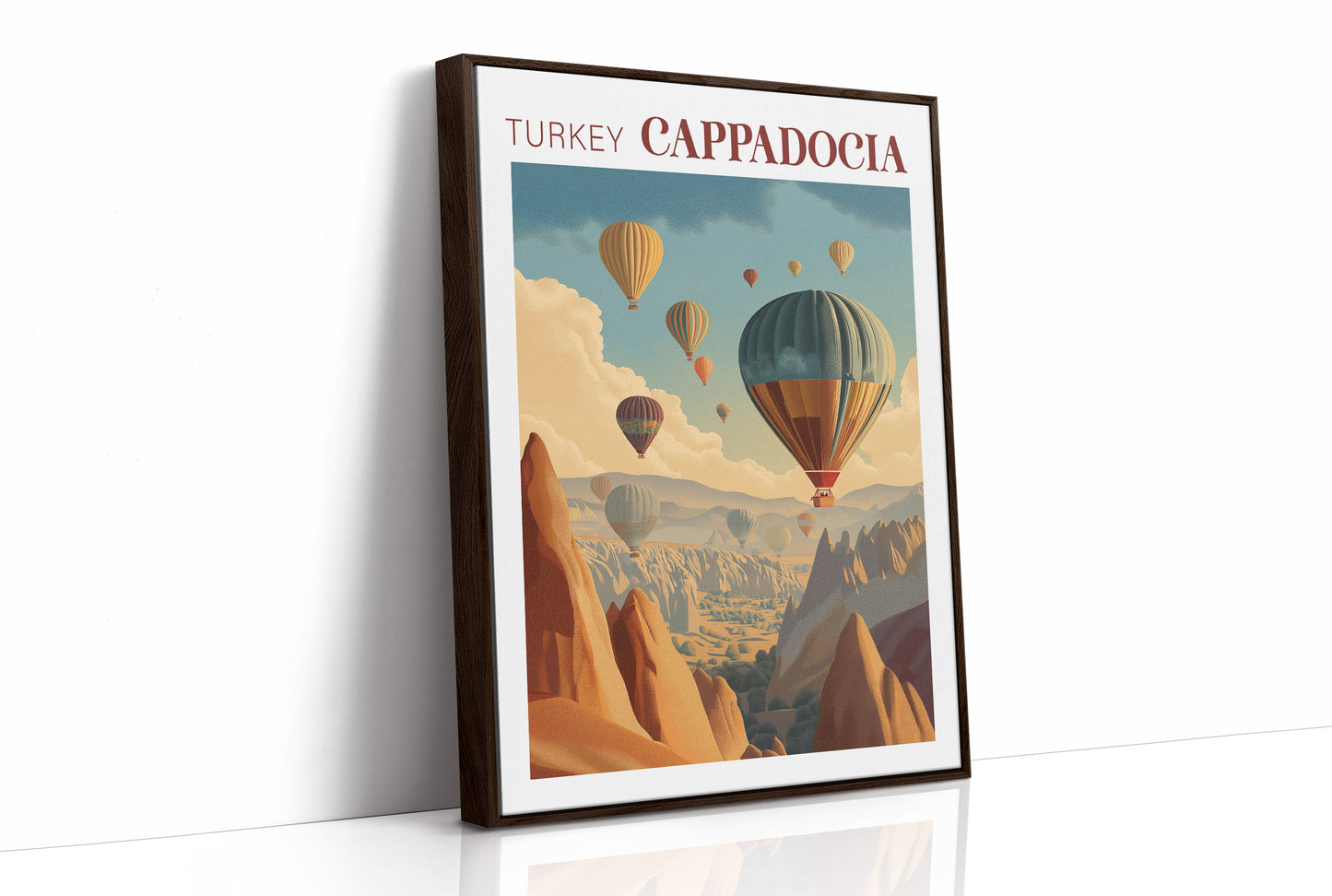 Dawn Drifts Over Cappadocia