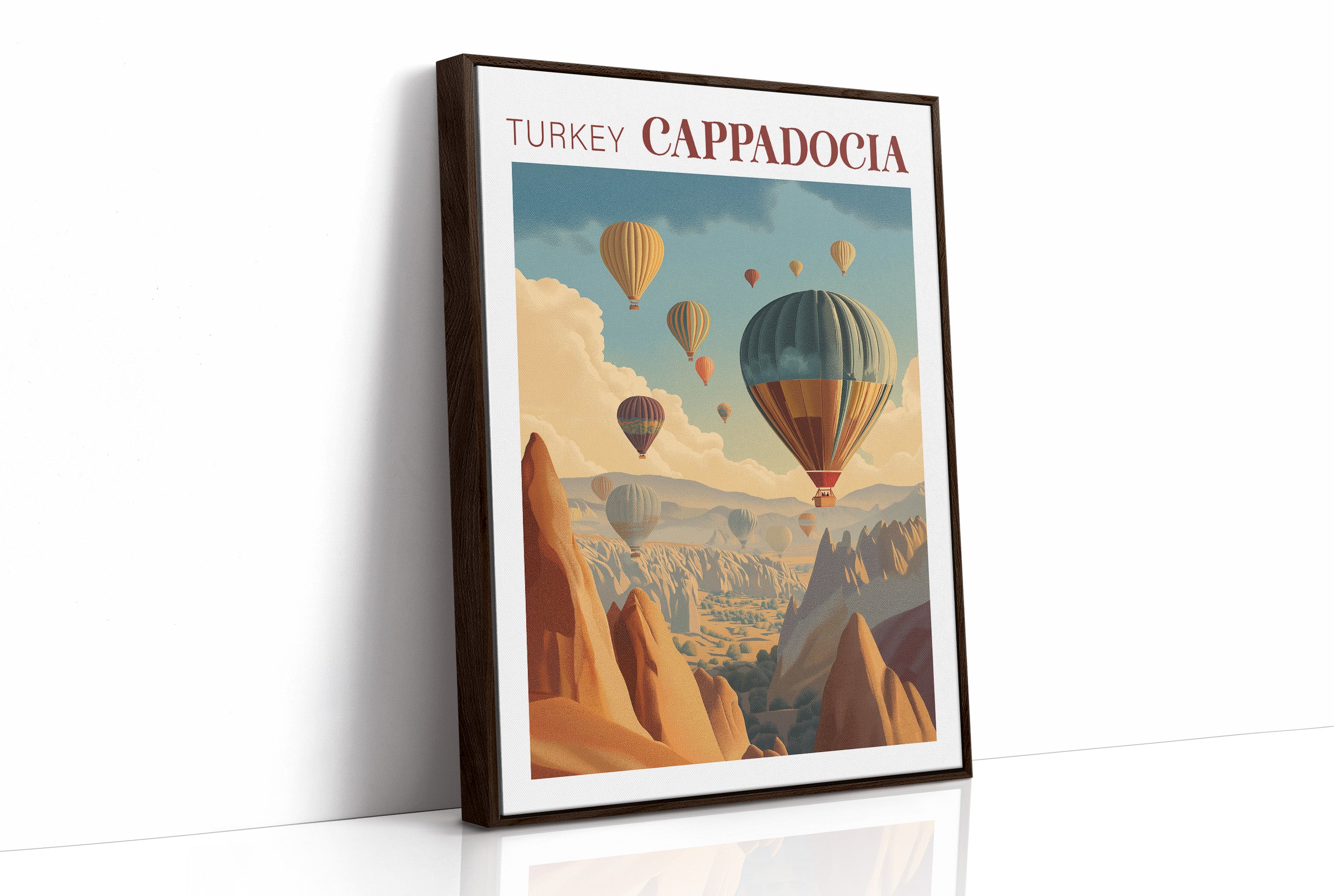 Dawn Drifts Over Cappadocia