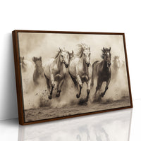 Thunder Hooves Chase Desert Wind