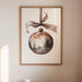 Rustic Forest Ornament Art Print - Woodland Holiday Decor - Gallery Canvas image 1
