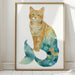 Emerald Tides and Feline Grace