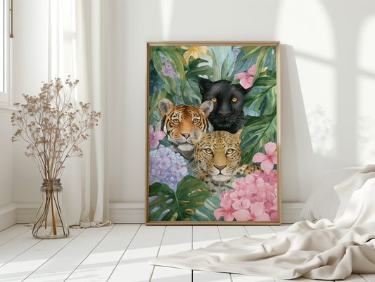 Wild Companions in Blooming Wilderness