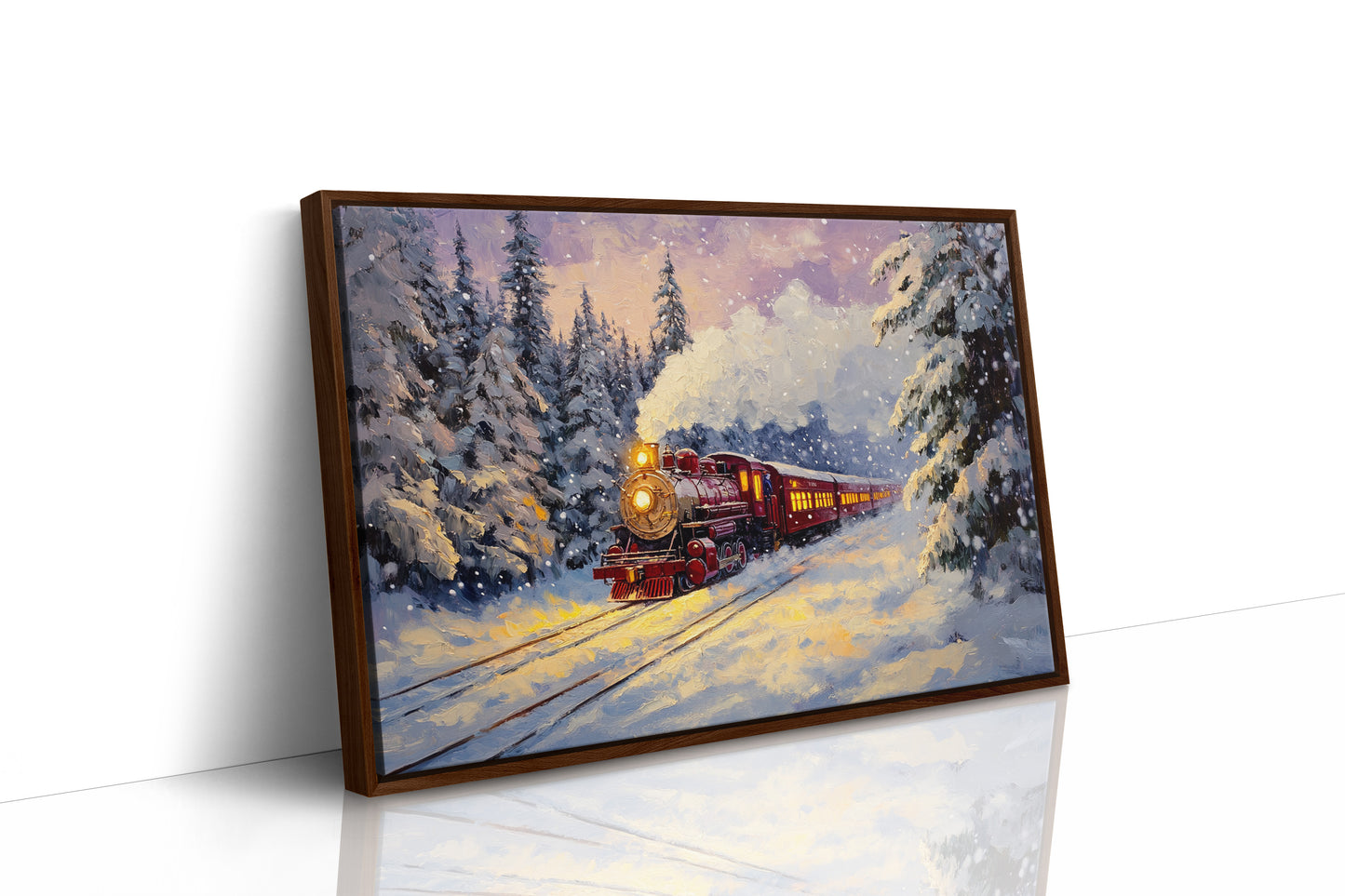 Winter Rails Carry Mountain Dreams
