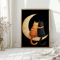Beneath Moonlight's Gentle Embrace