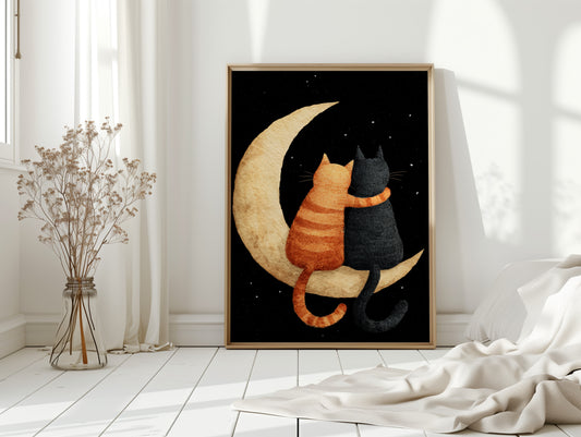 Beneath Moonlight's Gentle Embrace