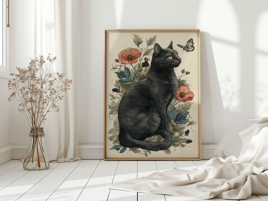 The Cat Who Spoke to Butterflies