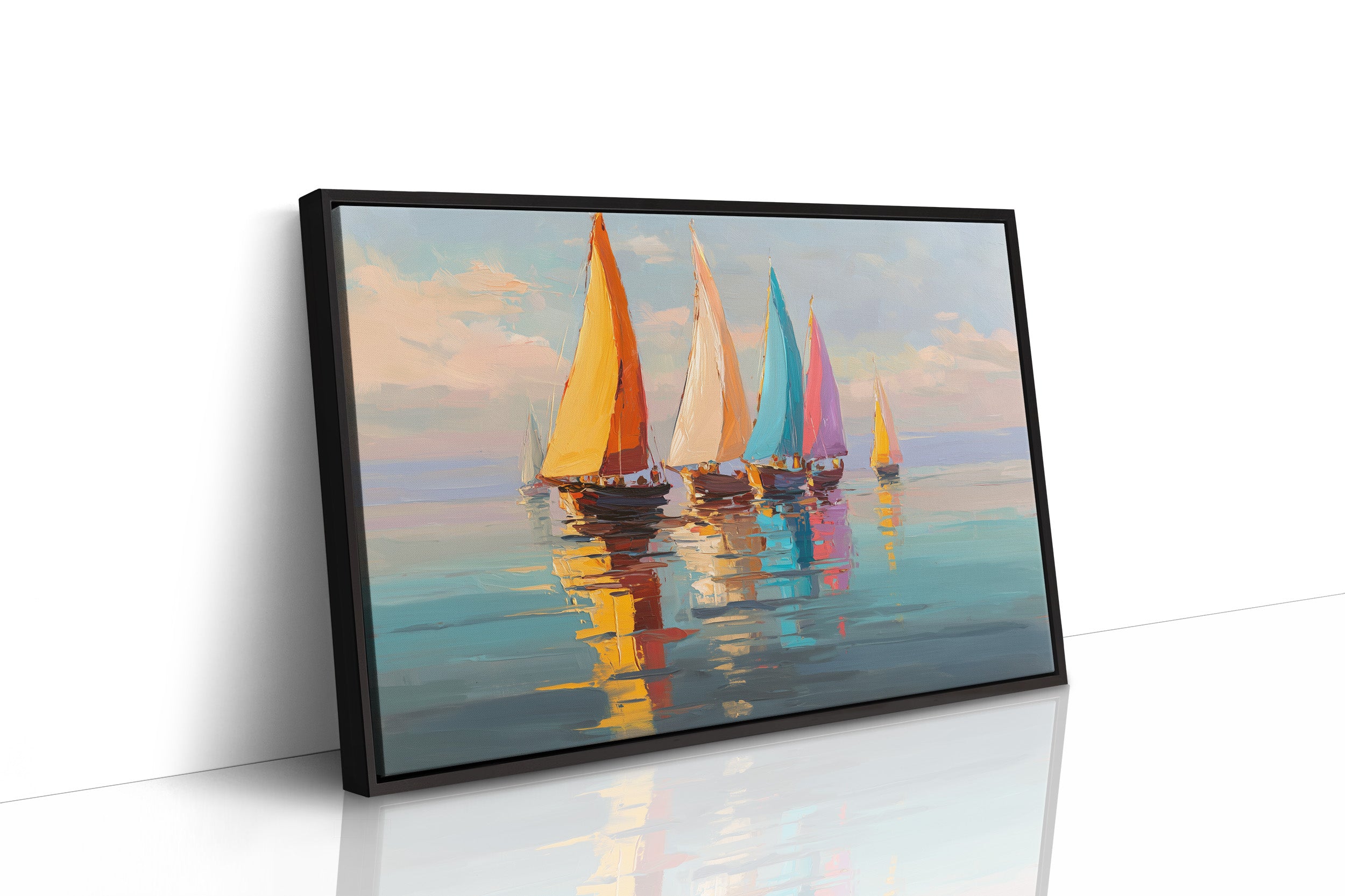 Sails Dance On Tranquil Waters