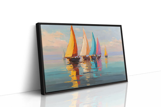 Sails Dance On Tranquil Waters