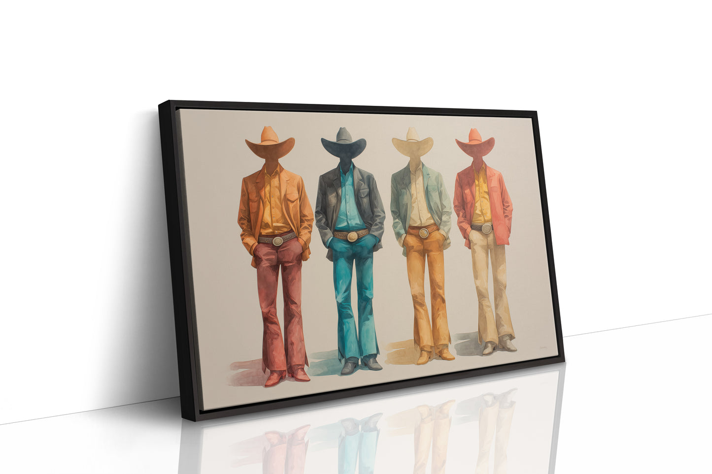 Chromatic Cowboys: Identity Through Absence