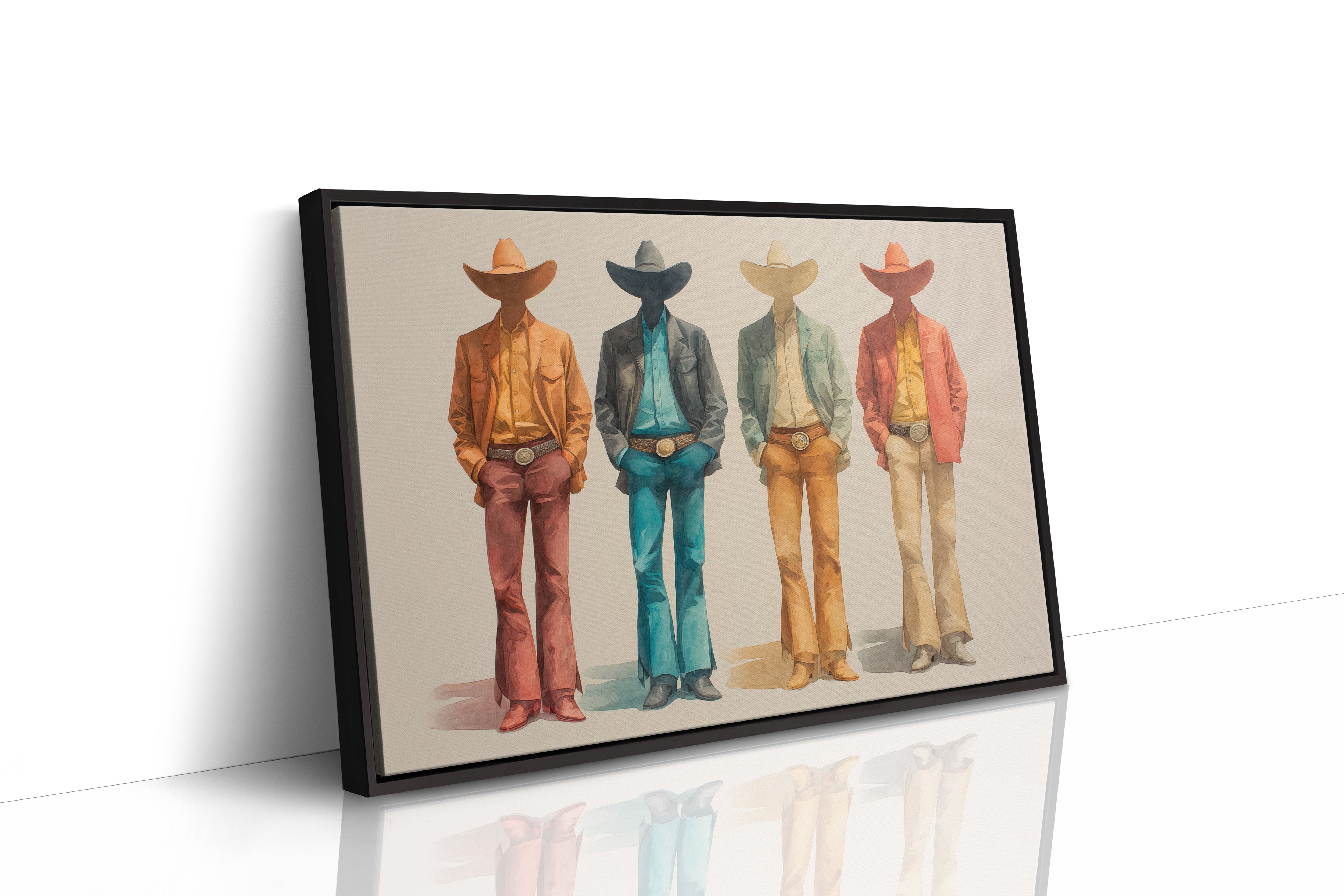 Chromatic Cowboys: Identity Through Absence
