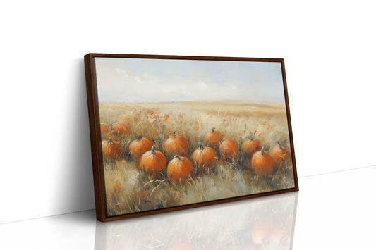 Autumn's Treasures Rest In Golden Fields