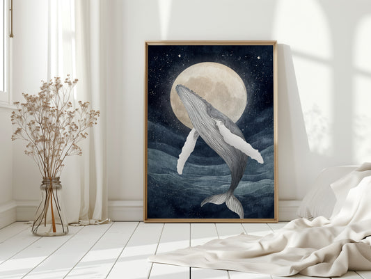 Beneath the Moonlit Waves