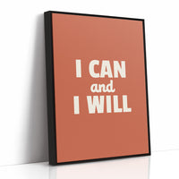 I Can And I Will