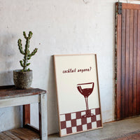 Martini Invites Evening To Begin