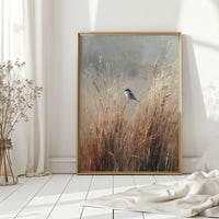 A Moment Among Golden Grasses