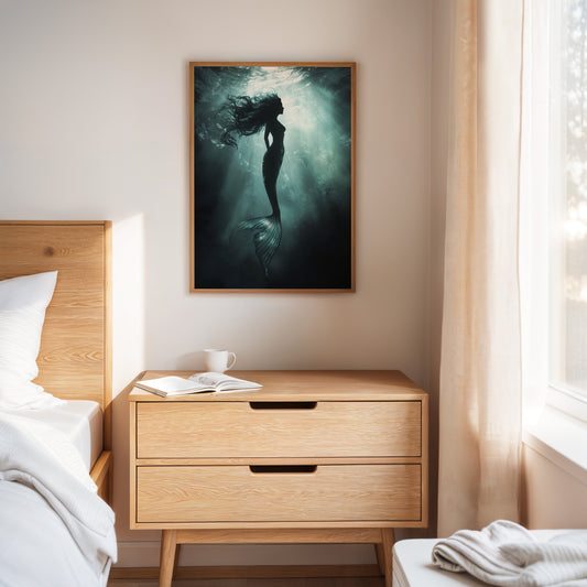 Dancer Beneath the Moonlit Waves