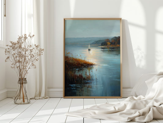 Sailing Through Morning's Embrace