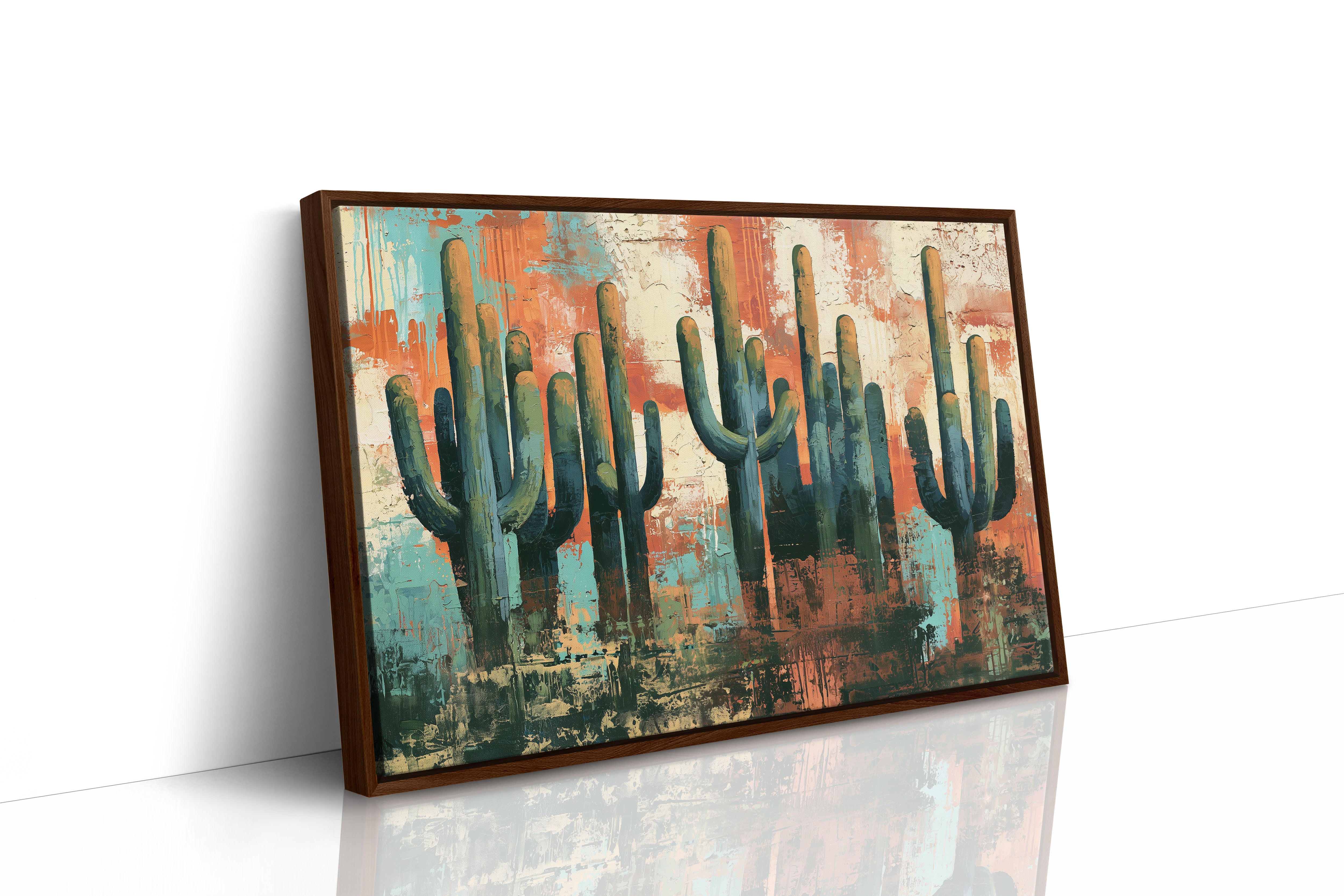 Saguaros At High Noon