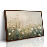 Morning Light Dances Through Daisies