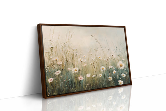 Morning Light Dances Through Daisies