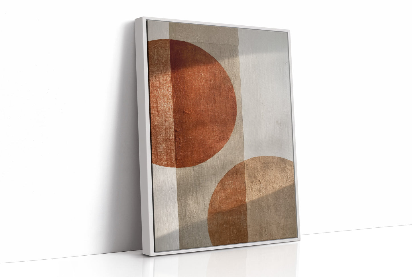 Terracotta Circles Dance At Dusk