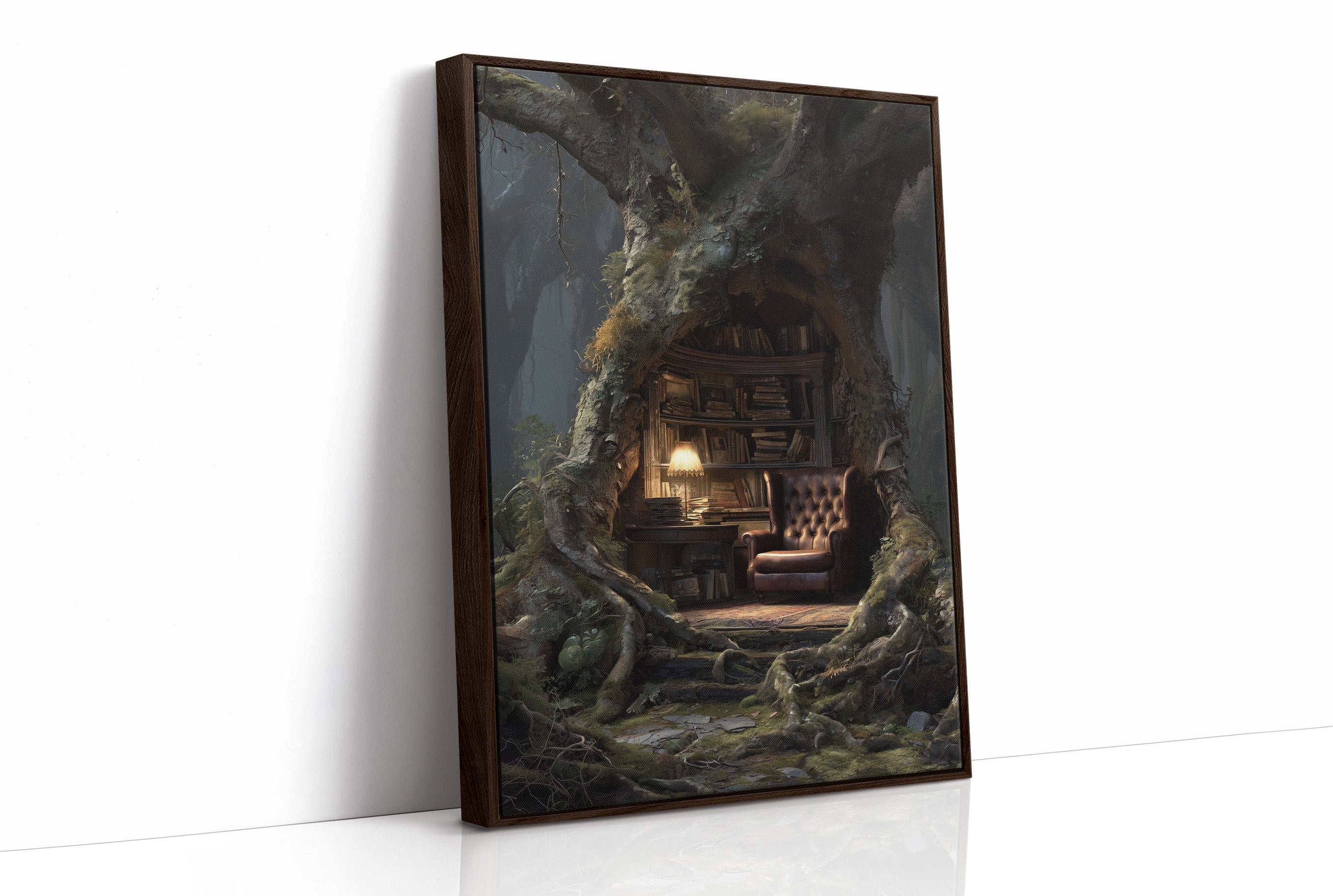 Hollow Oak Keeps Ancient Pages