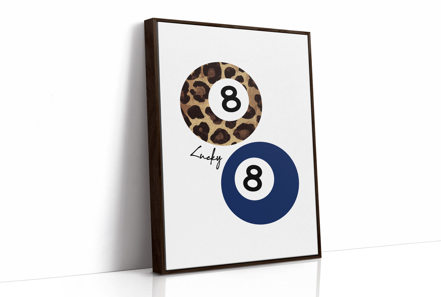Lucky Eight in Leopard