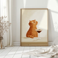 A Sip of Feline Indulgence