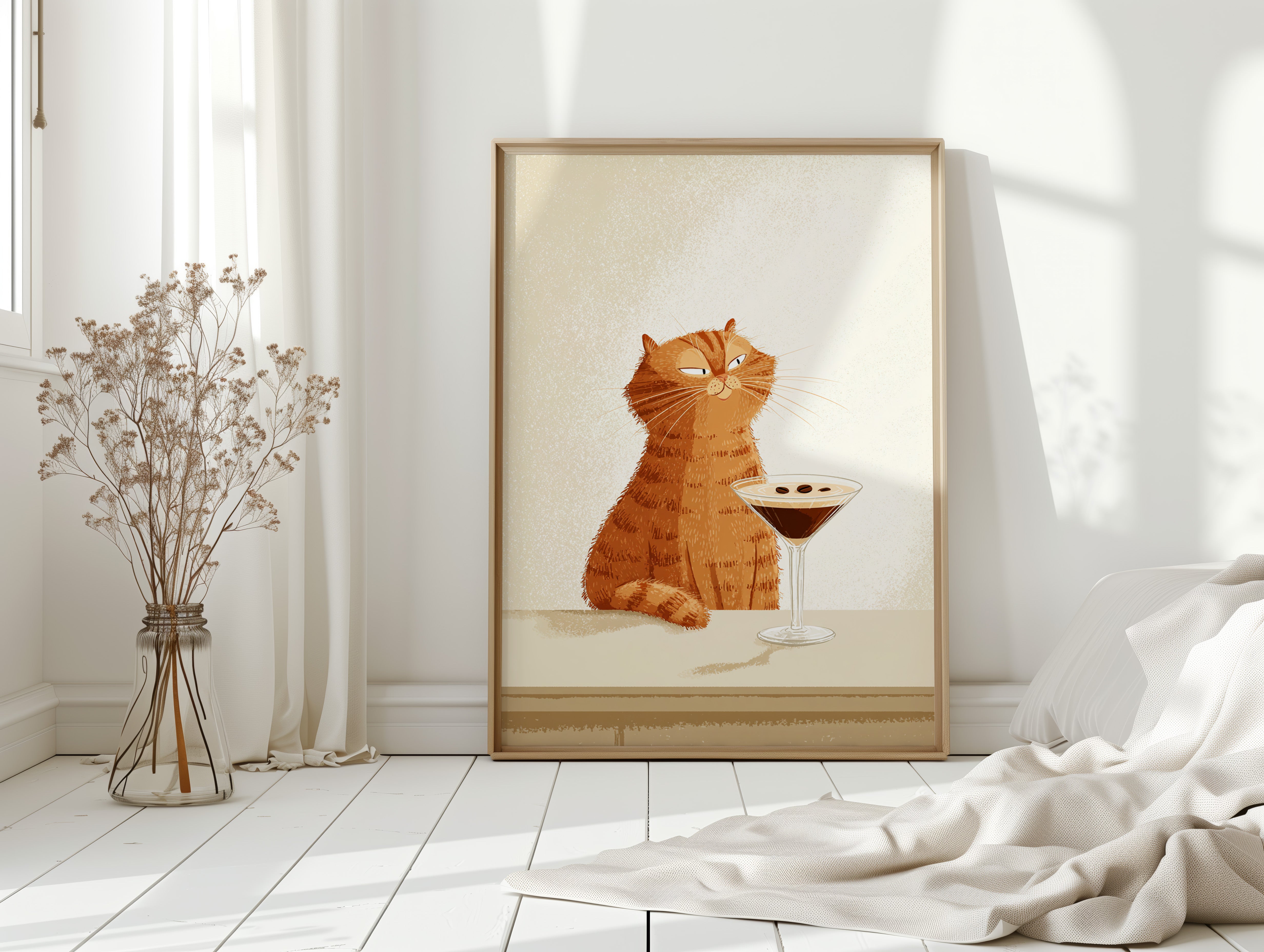 A Sip of Feline Indulgence