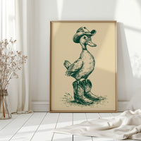 A Duck in Cowboy Boots