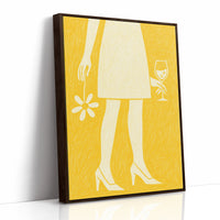Daisy and Bubbles in Yellow