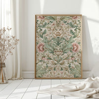 Petals Adorn the Silent Walls