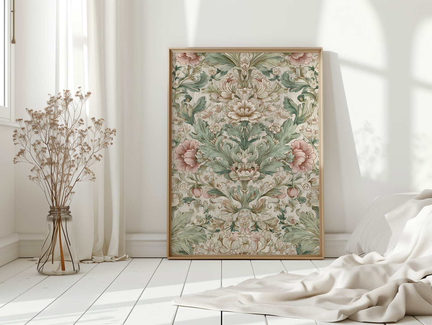Petals Adorn the Silent Walls