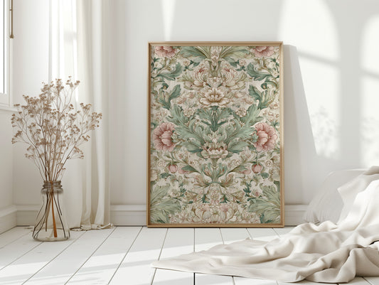 Petals Adorn the Silent Walls
