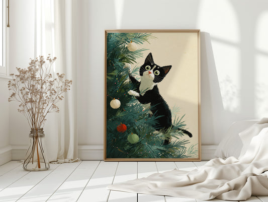Curiosity Amongst Twinkling Lights