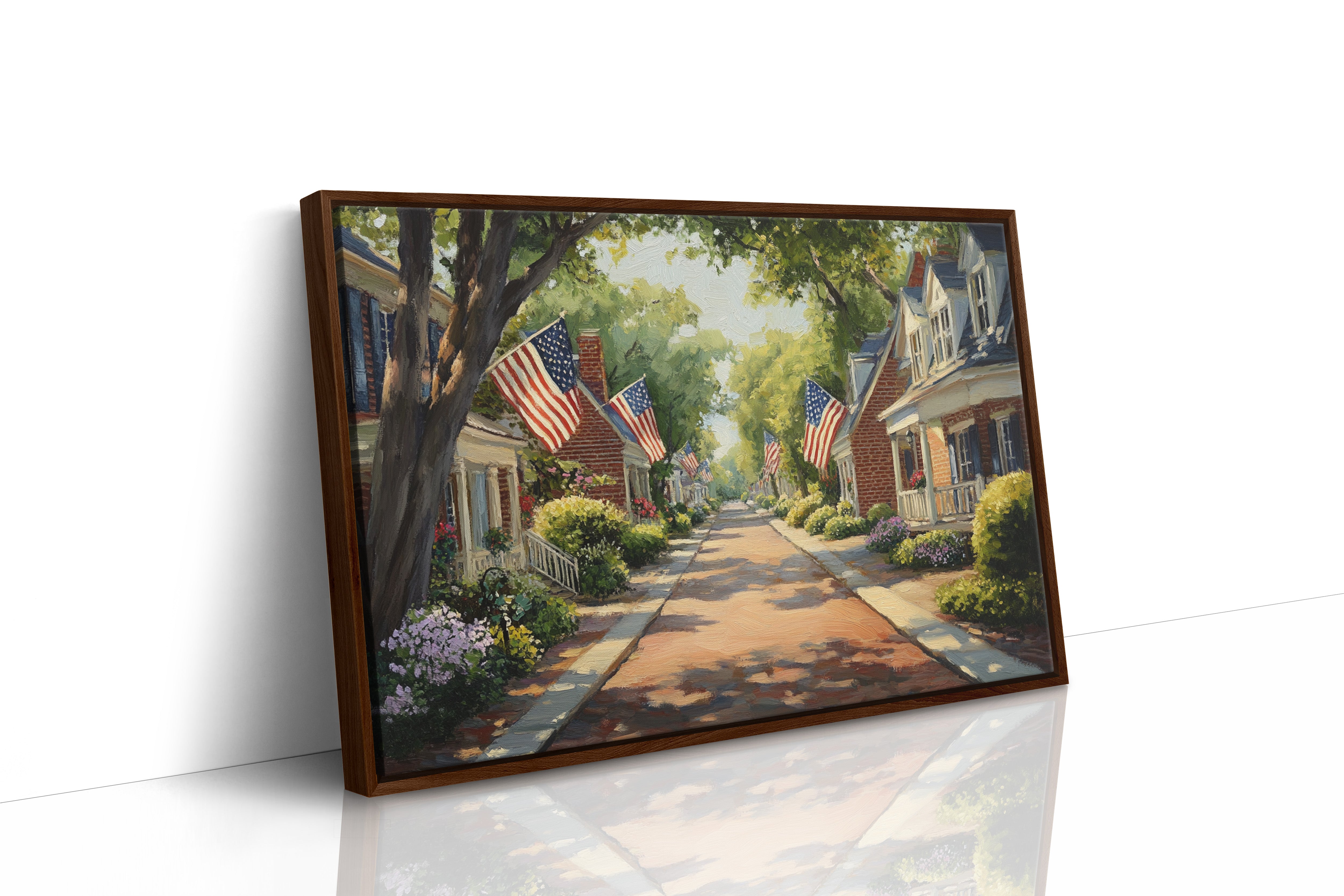 Summer Glory On Colonial Lane
