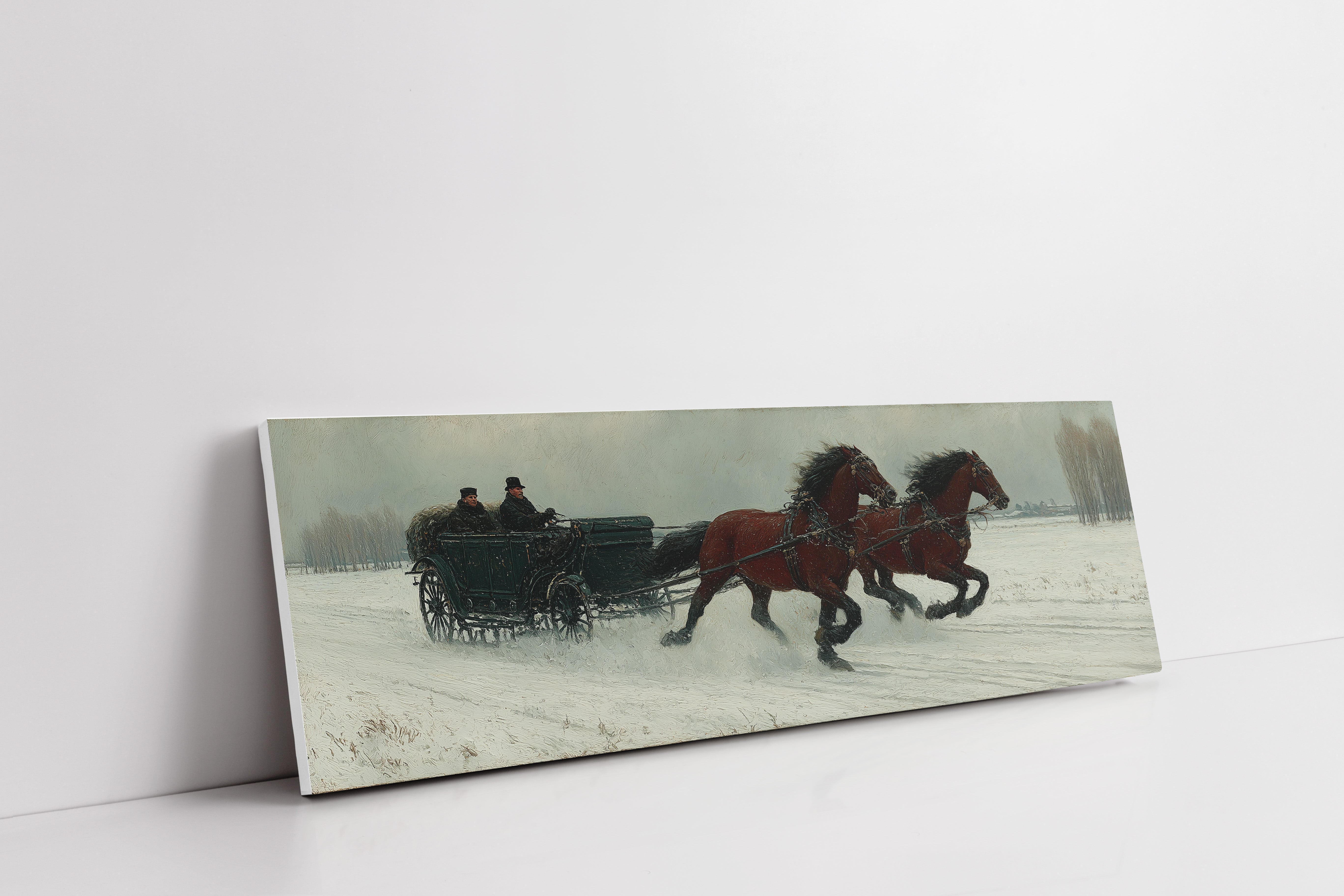 Gallop Through Winter Fields