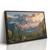Alpenglow Over the Great Divide