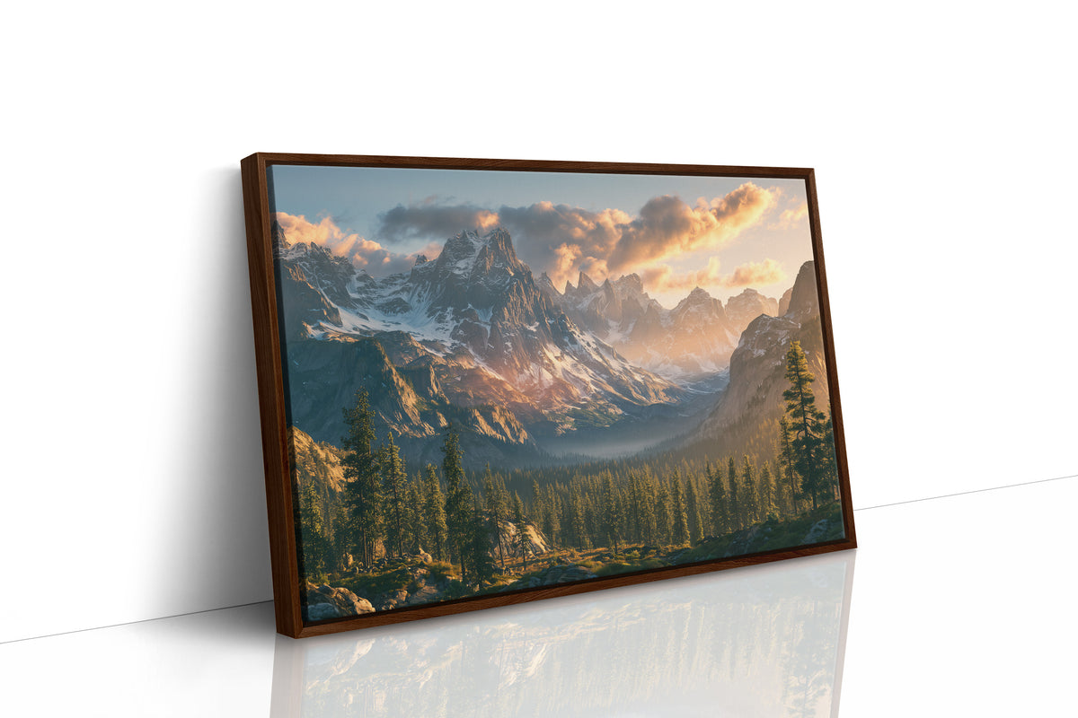 Alpenglow Over the Great Divide