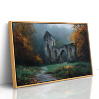 Ruins in Autumn Fog