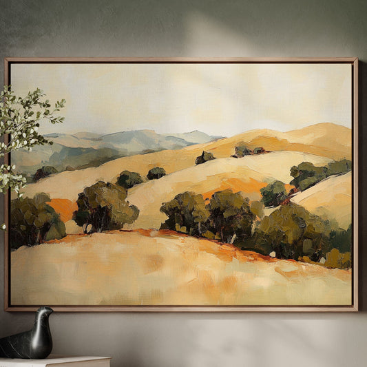 Golden Hills Carry Summer's Memory