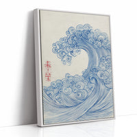 Ocean Spirits Dance In Blue