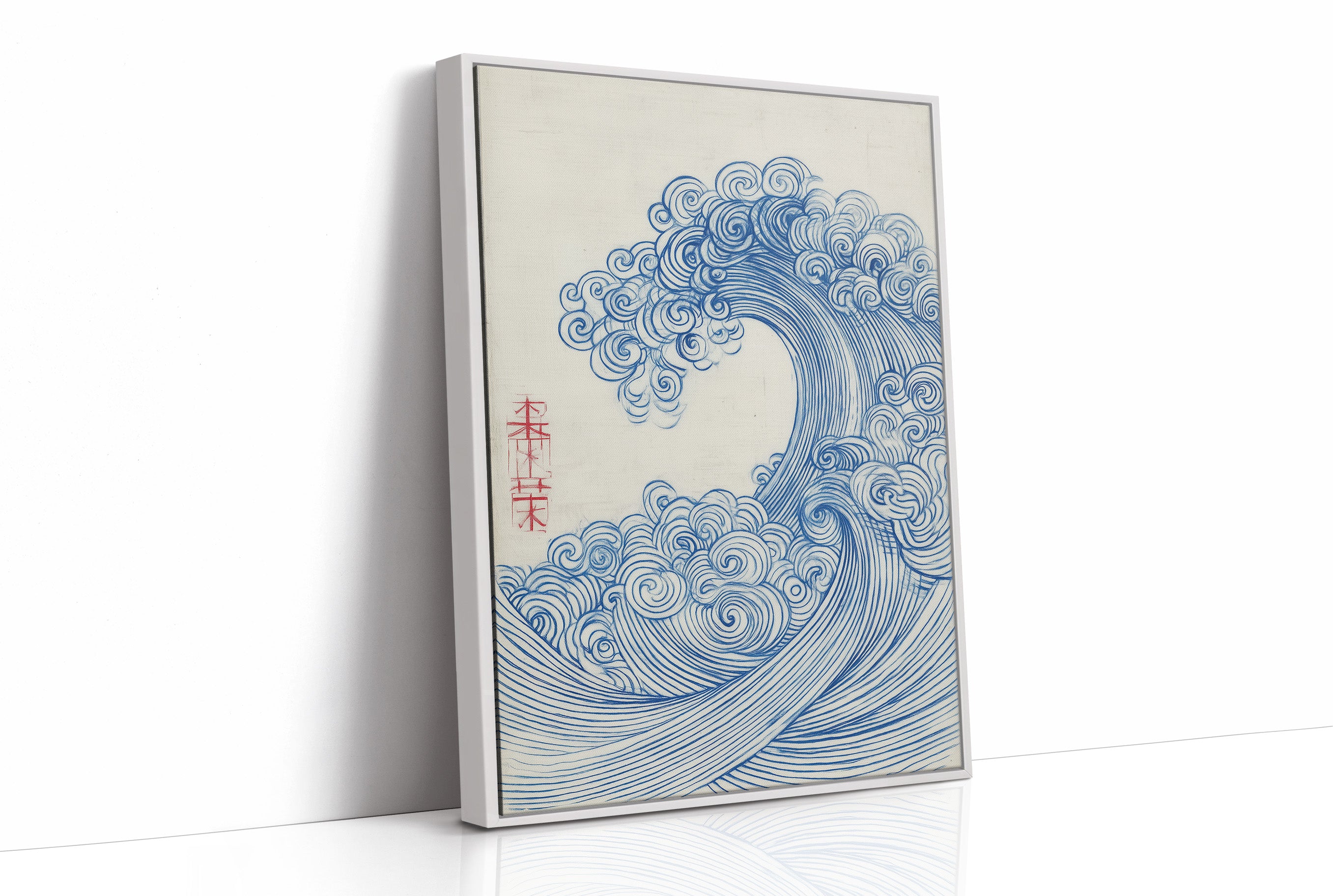 Ocean Spirits Dance In Blue