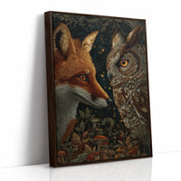 Dusk Meets Night's Golden Gaze